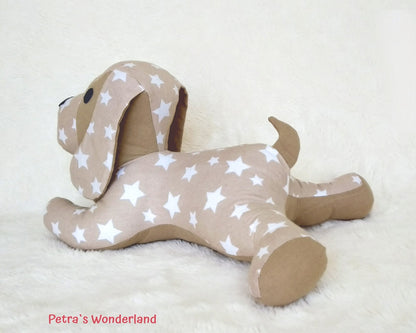 Lazy Dog - PDF doll sewing pattern and tutorial 03