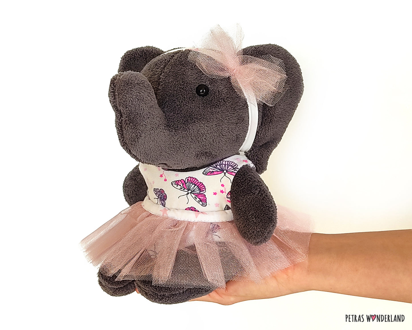 Baby Animal Elephant - PDF sewing pattern and tutorial 01