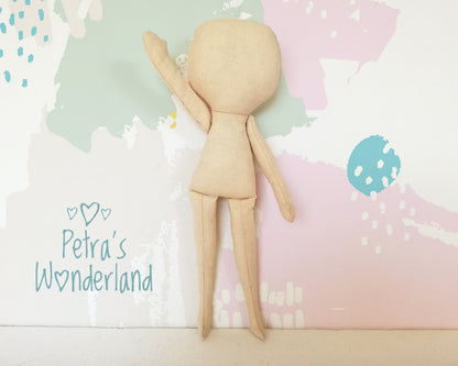 Doll Body 16 inch - PDF doll sewing pattern and tutorial 04