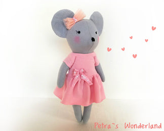 Miss and Mr. Mouse - PDF sewing pattern and tutorial – Petras Wonderland