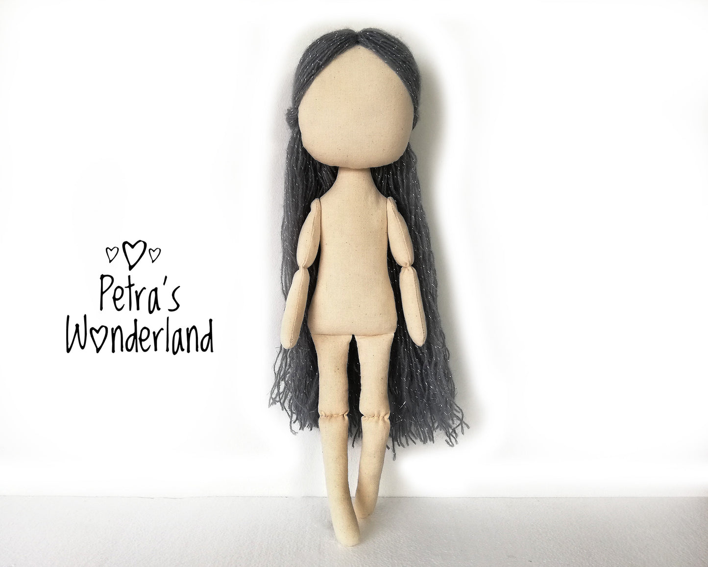 Doll Body 17 inch - PDF doll sewing pattern and tutorial 02