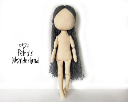 Doll Body 17 inch - PDF doll sewing pattern and tutorial 02