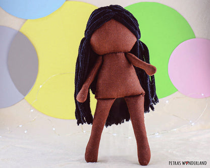 Doll body 11 inches - PDF sewing pattern and tutorial