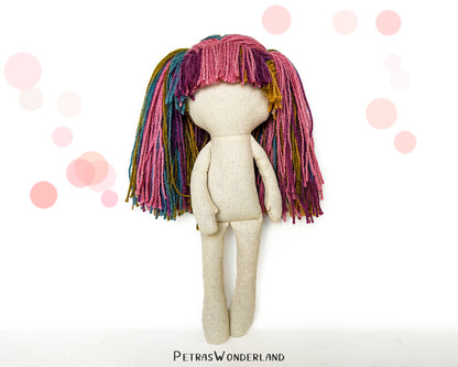 Doll Body Maya 16 inch - PDF sewing pattern and tutorial 01