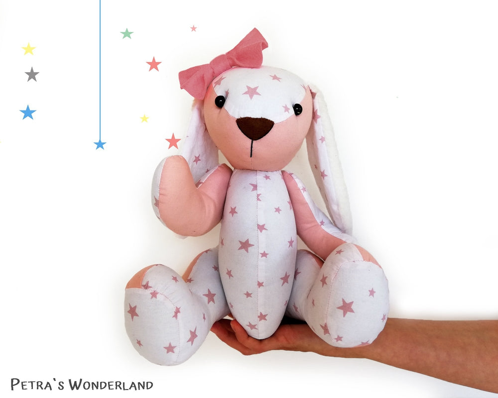 Memory Bunny - PDF doll sewing pattern and tutorial 02