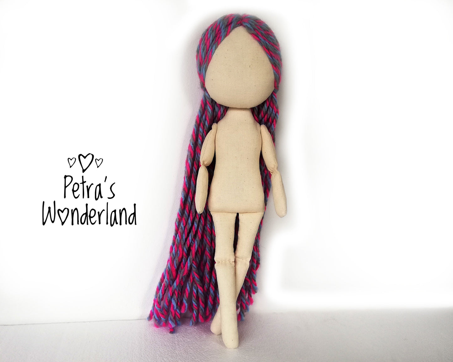 Doll Body 17 inch - PDF doll sewing pattern and tutorial 03