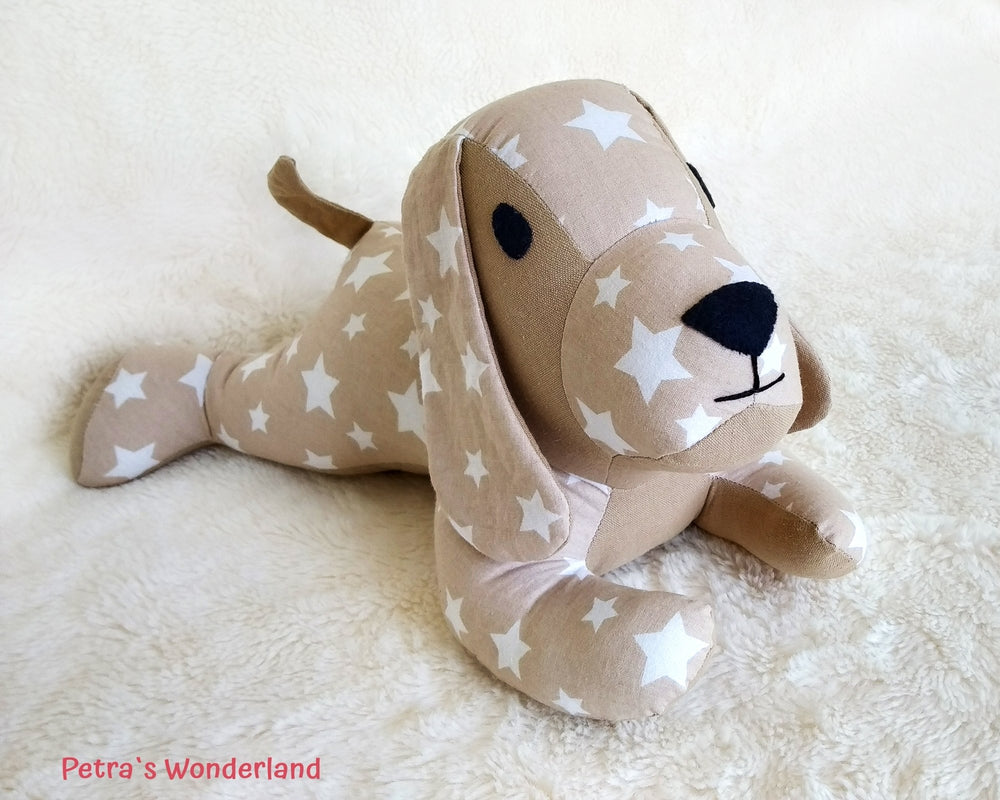 Lazy Dog - PDF doll sewing pattern and tutorial 04