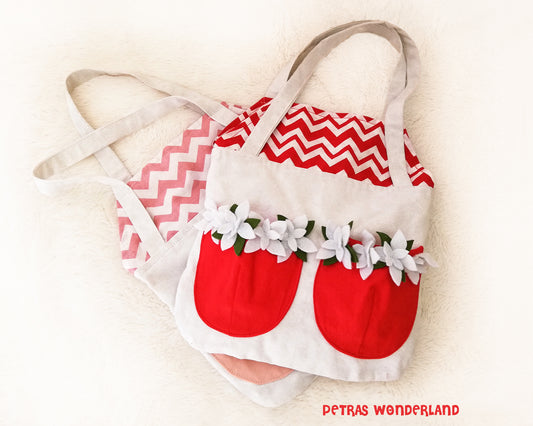 House Tote Bag - PDF doll sewing pattern and tutorial 03