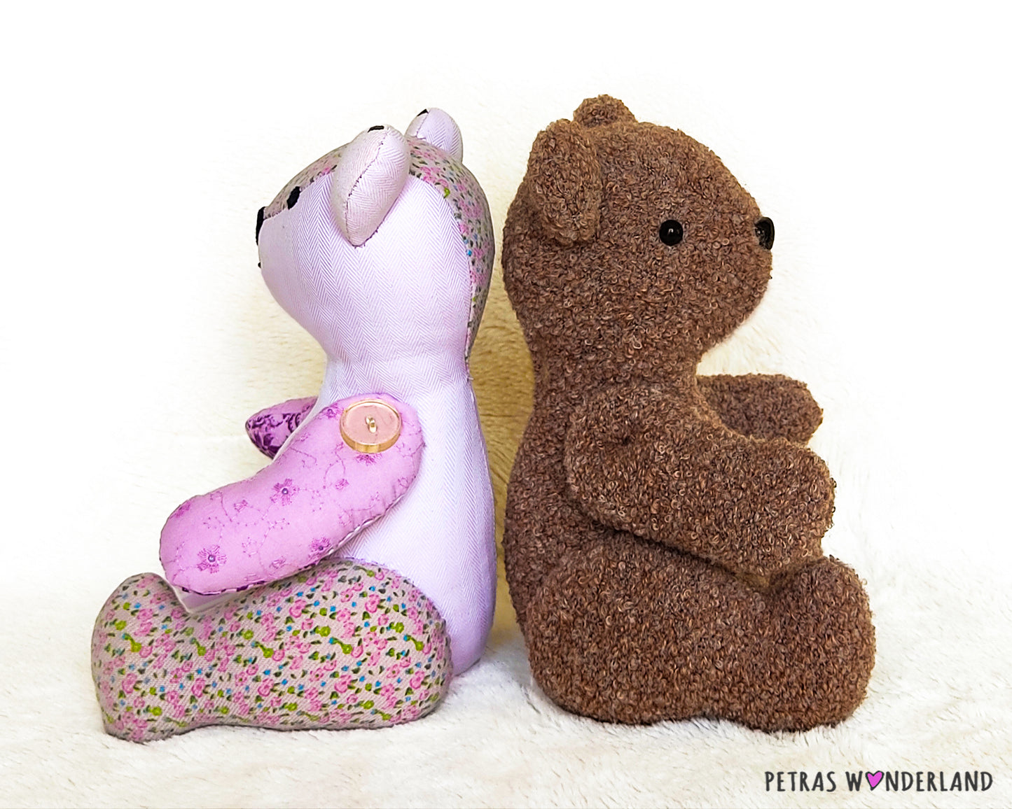Memory Bear 9 inches - PDF sewing pattern and tutorial 03