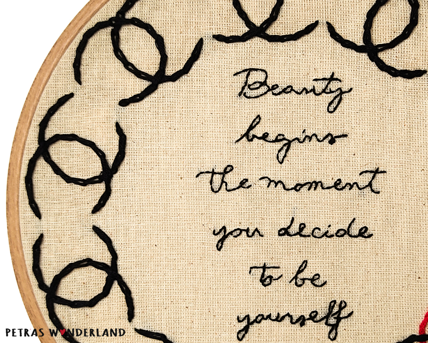 Fashion Quote - PDF embroidery pattern and tutorial 04