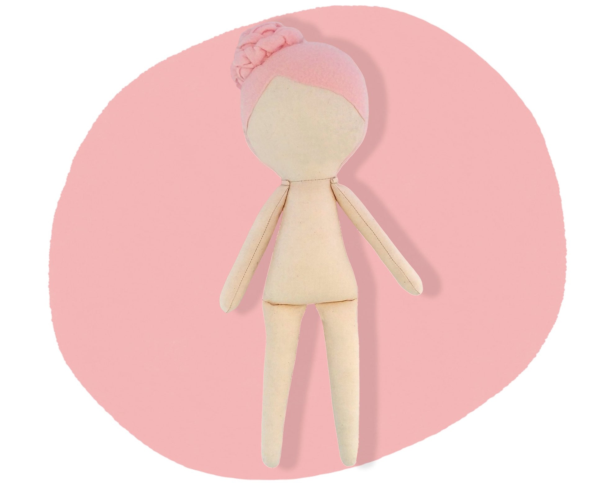 Anny Doll Body 12 inch - PDF doll sewing pattern and tutorial 03