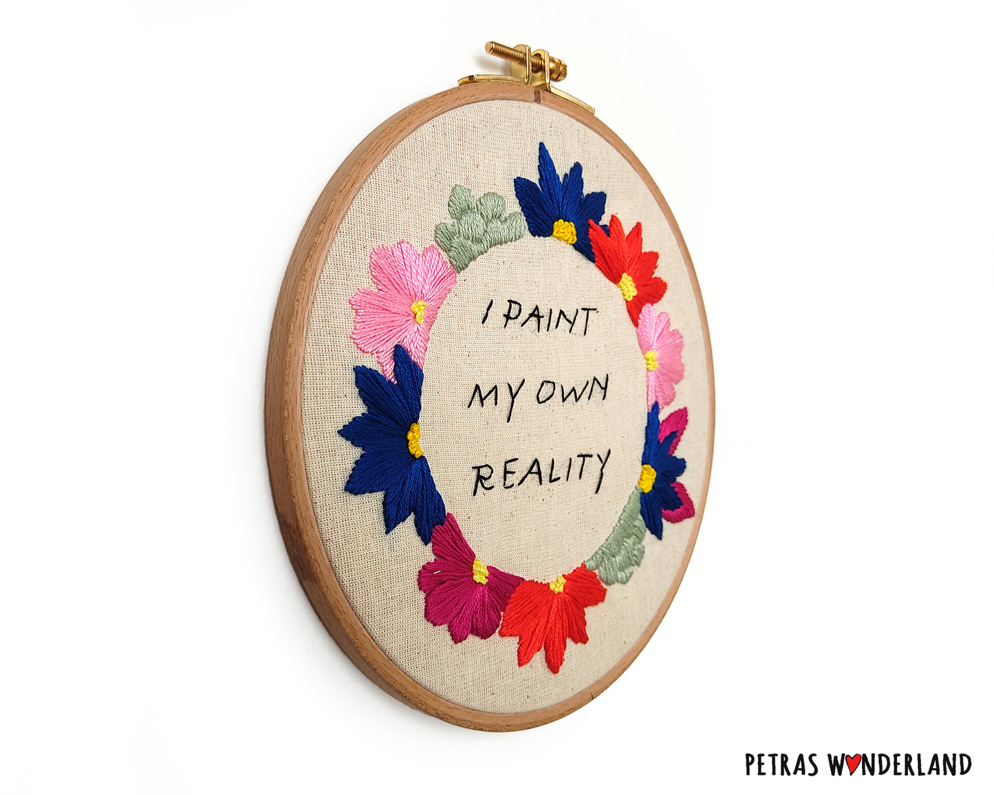 Famous Art Quote - PDF embroidery pattern and tutorial 07