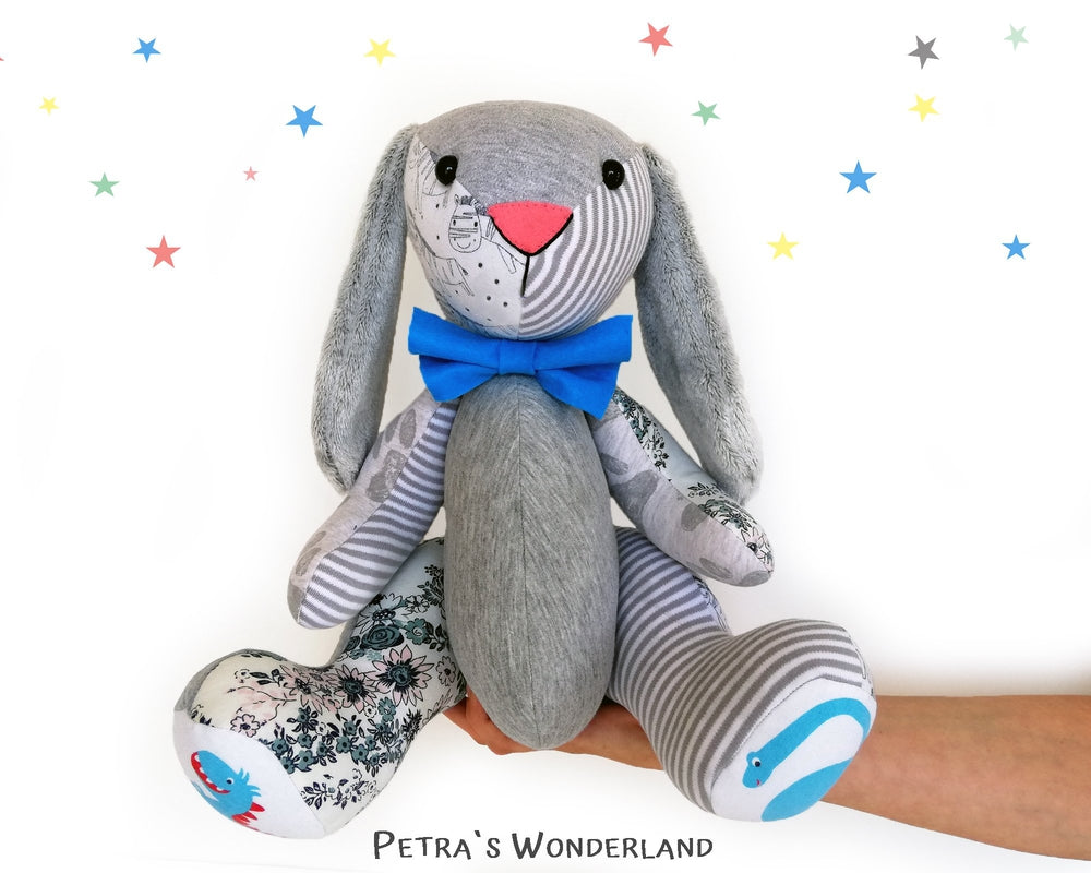 Memory Bunny - PDF doll sewing pattern and tutorial 03