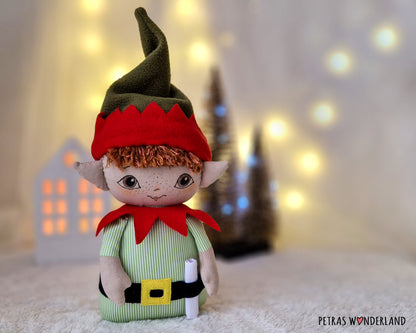 Christmas Elves - PDF sewing pattern and tutorial