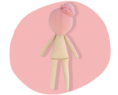 Anny Doll Body 12 inch - PDF doll sewing pattern and tutorial 04