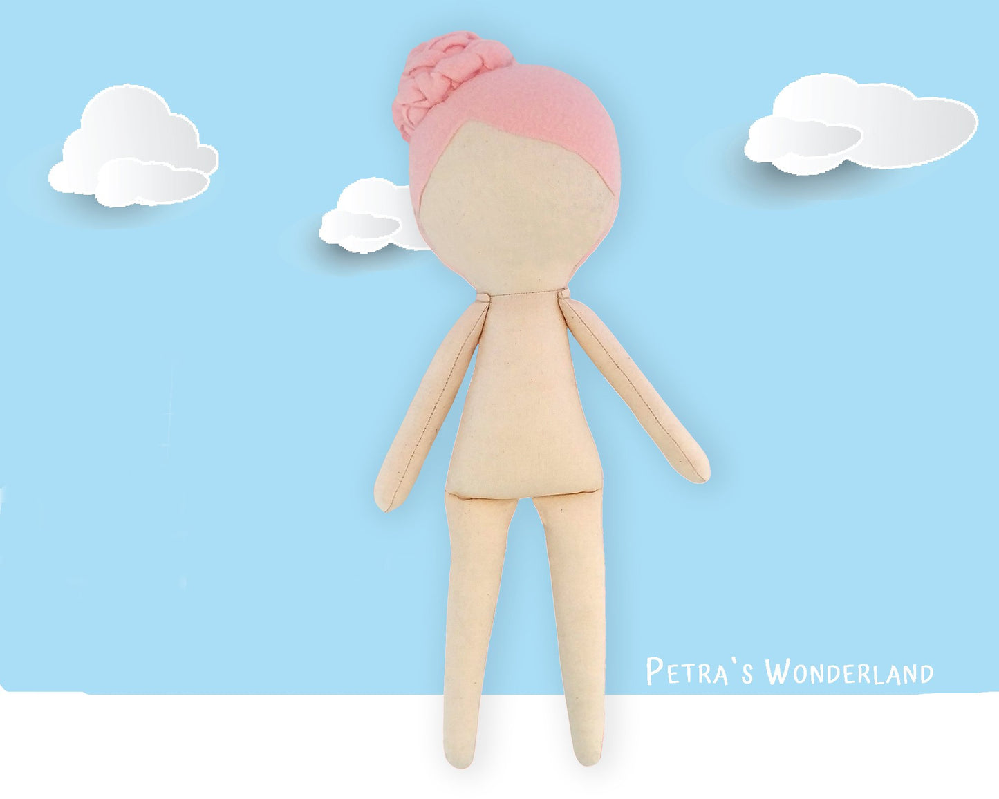 Doll Body 18 inch - PDF doll sewing pattern and tutorial 06