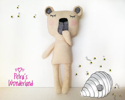 Bear Body 18 inch - PDF doll sewing pattern and tutorial 06