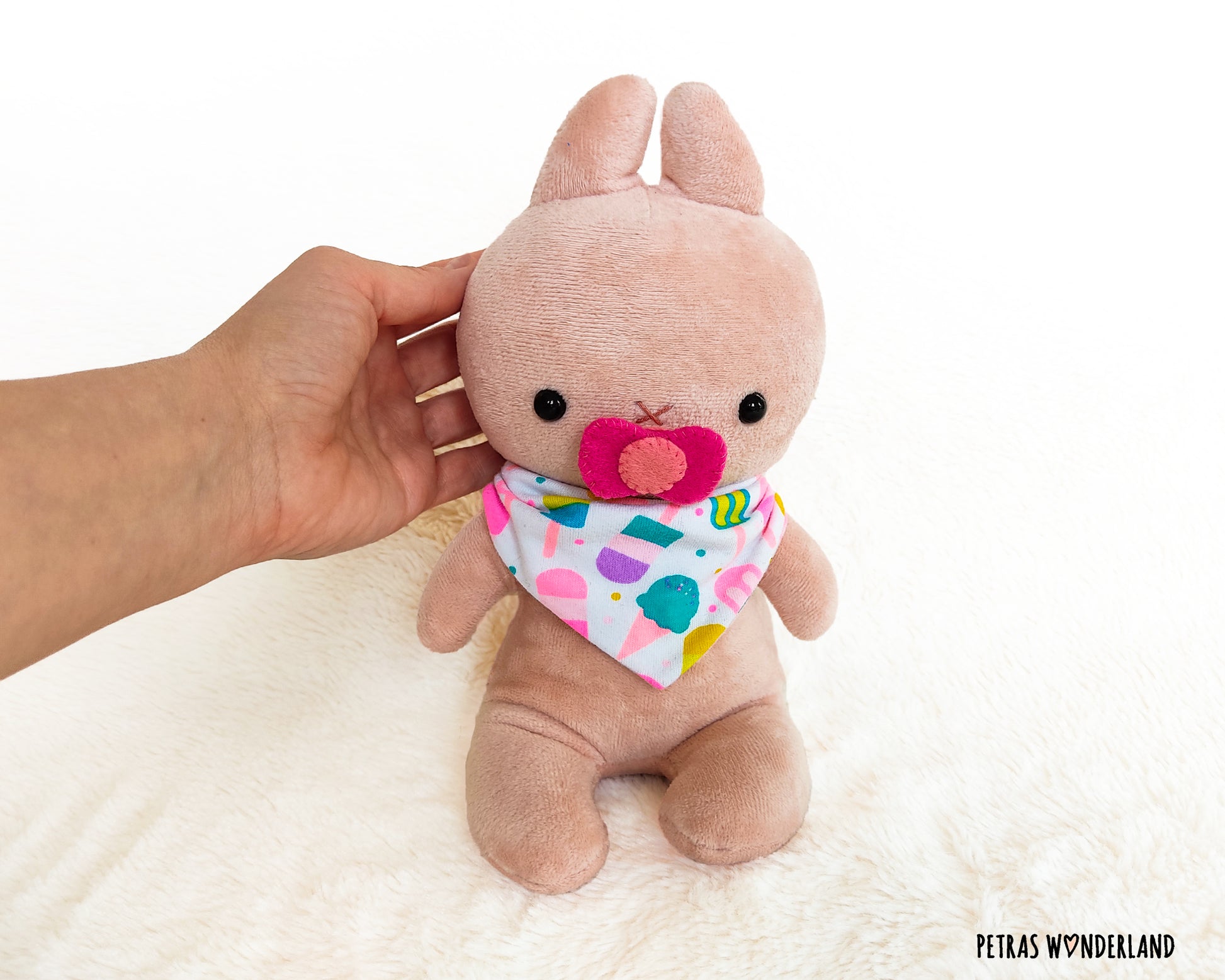 Baby Animal Bunny - PDF sewing pattern and tutorial 05
