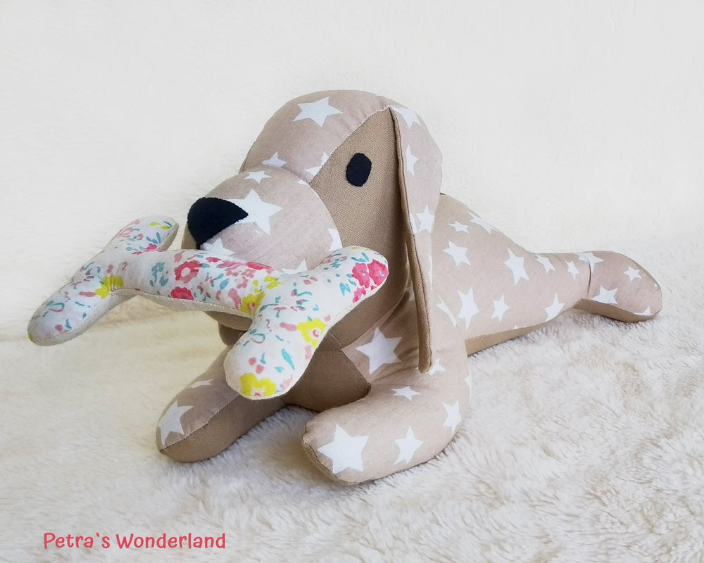 Lazy Dog - PDF doll sewing pattern and tutorial 06