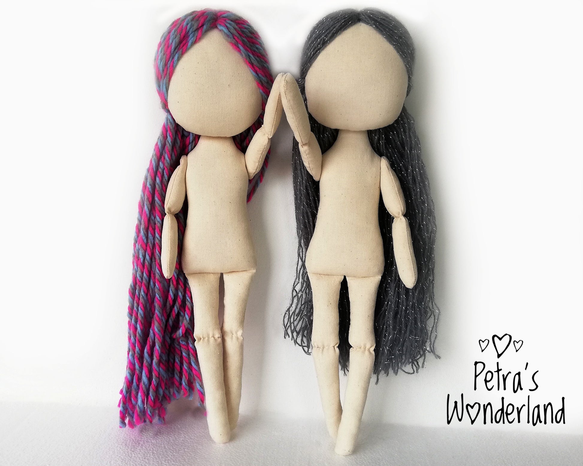 Doll Body 17 inch - PDF doll sewing pattern and tutorial 07