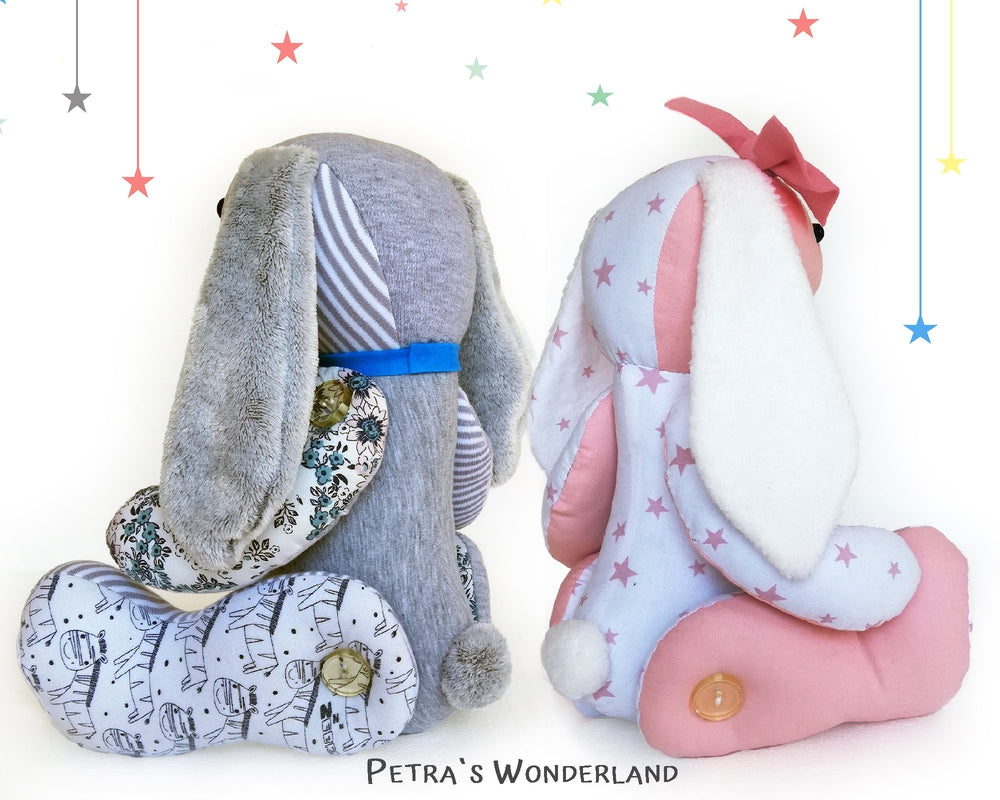 Memory Bunny - PDF doll sewing pattern and tutorial 04