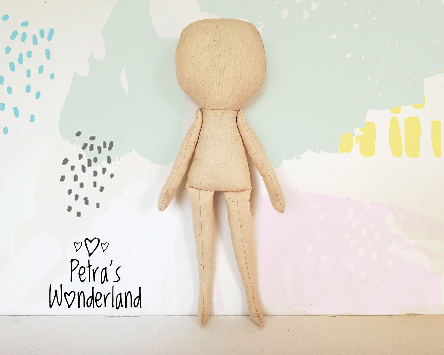 Doll Body 16 inch - PDF doll sewing pattern and tutorial 06