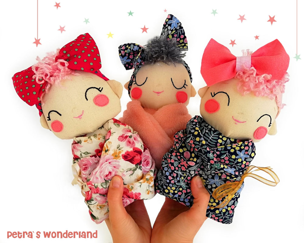Baby Mia - PDF doll sewing pattern and tutorial 04