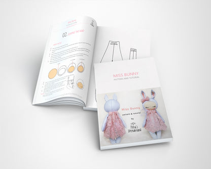Miss Bunny - PDF doll sewing pattern and tutorial 08