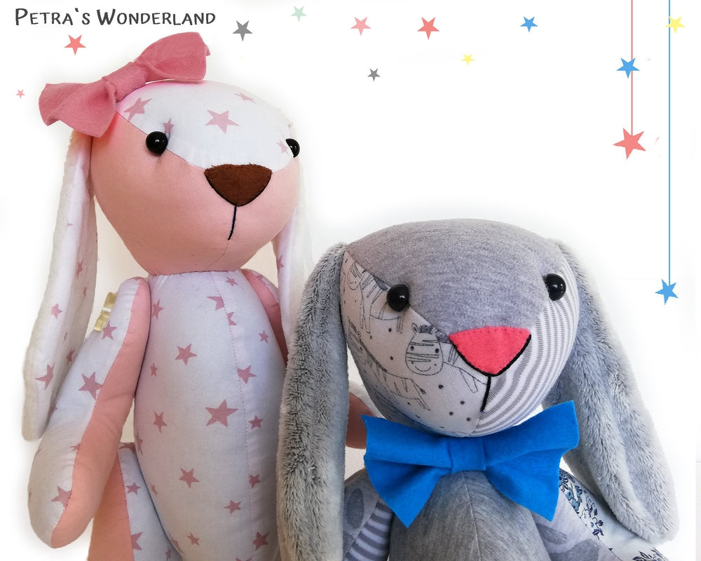 Memory Bunny - PDF doll sewing pattern and tutorial 10