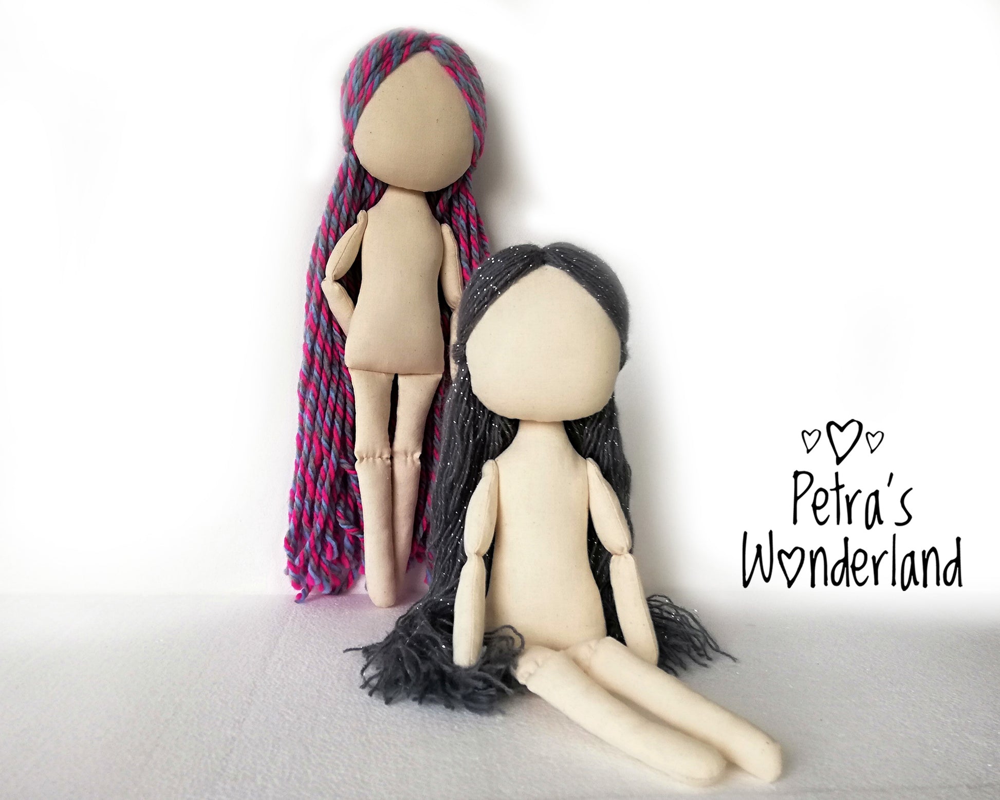 Doll Body 17 inch - PDF doll sewing pattern and tutorial 08