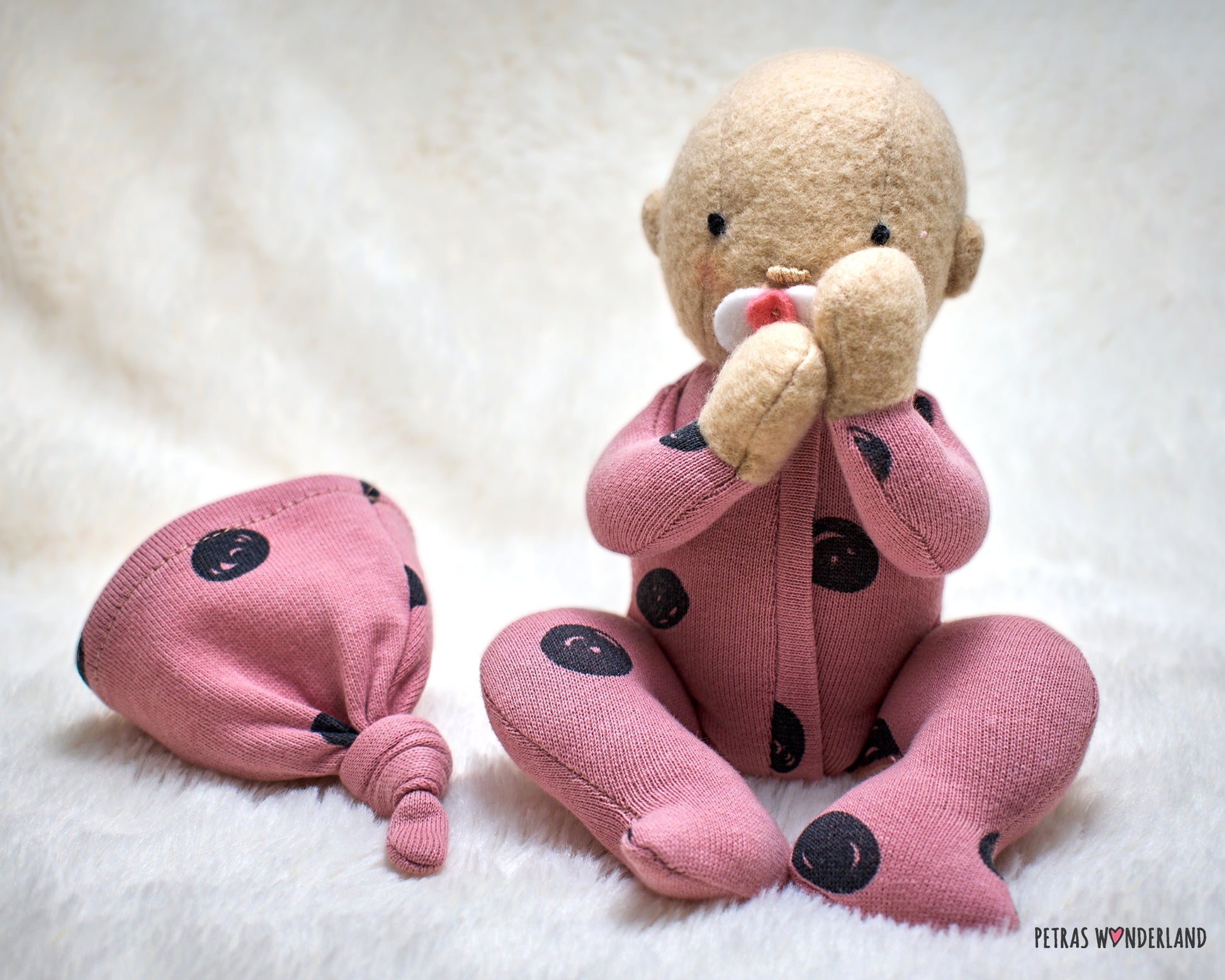 Newborn Baby Doll 8 Inch - PDF sewing pattern and tutorial 9