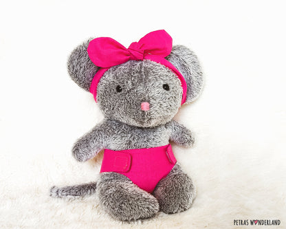 Baby Animal Mouse - PDF sewing pattern and tutorial 05