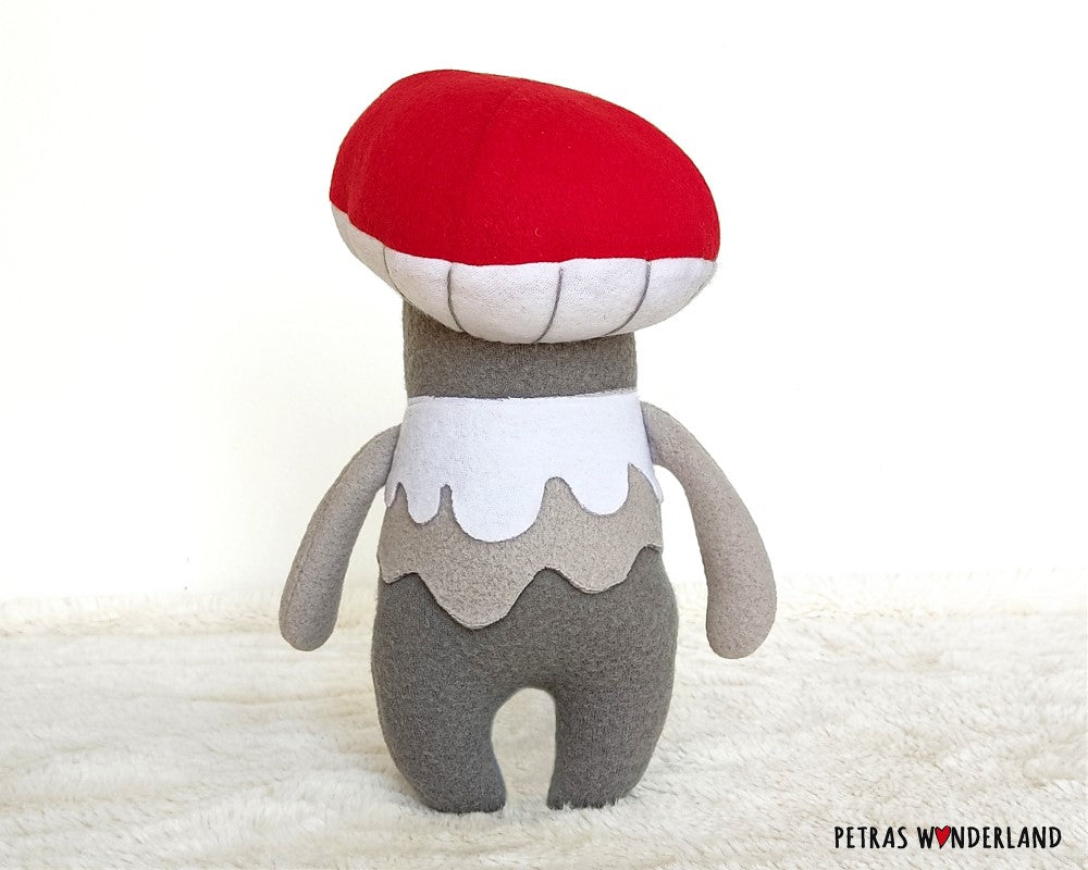 Cuddly Creatures Mushroom - PDF sewing pattern and tutorial 04