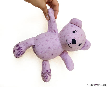 Happy Bear - PDF sewing pattern and tutorial 06