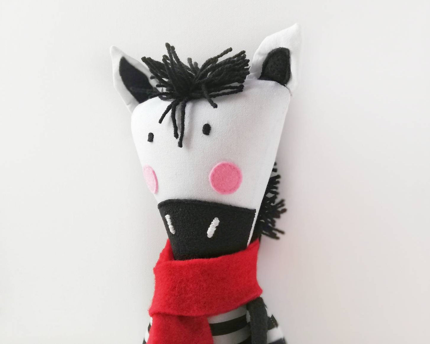 Zebra - PDF doll sewing pattern and tutorial