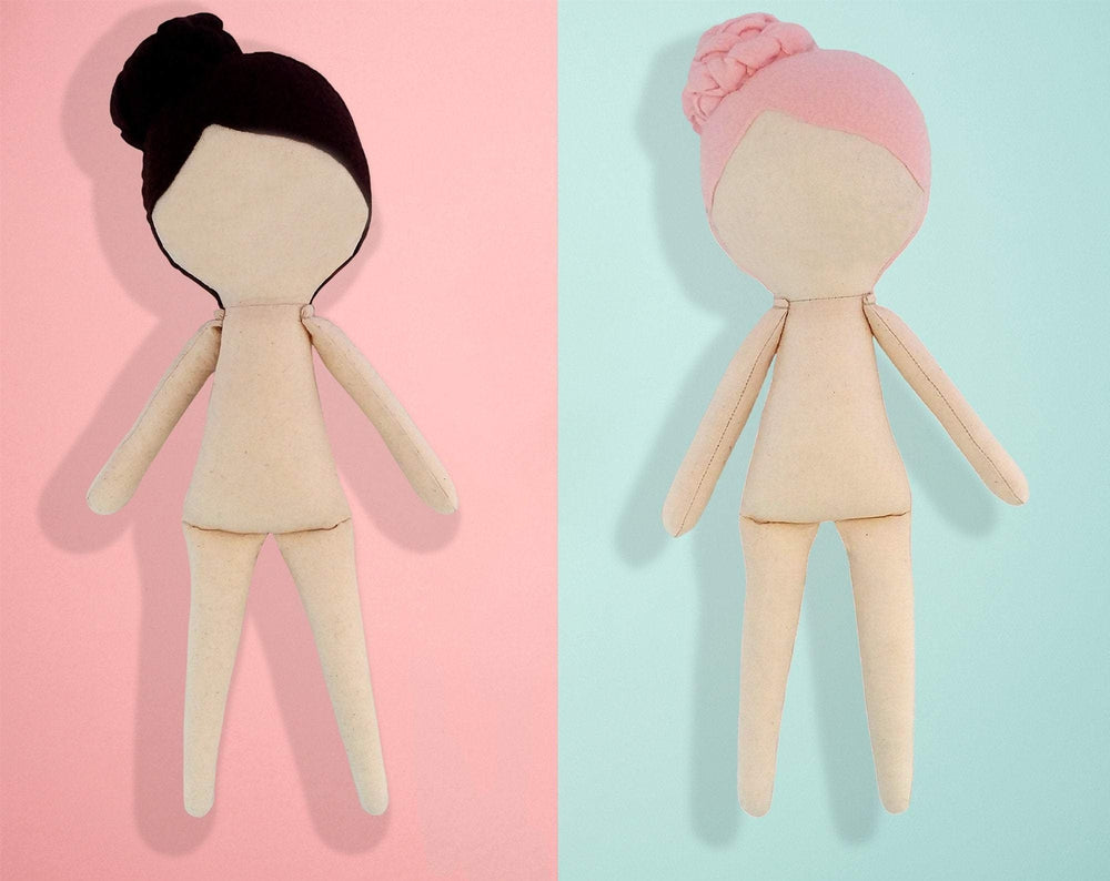 Doll Body 15 inch - PDF doll sewing pattern and tutorial 02