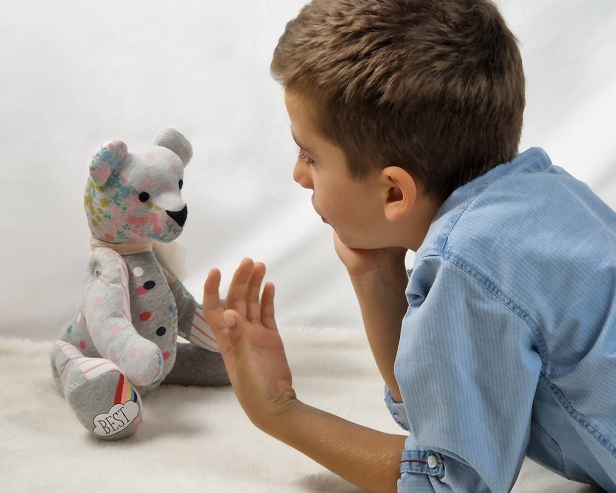 Memory Bear Ben - PDF sewing pattern and tutorial – Petras Wonderland