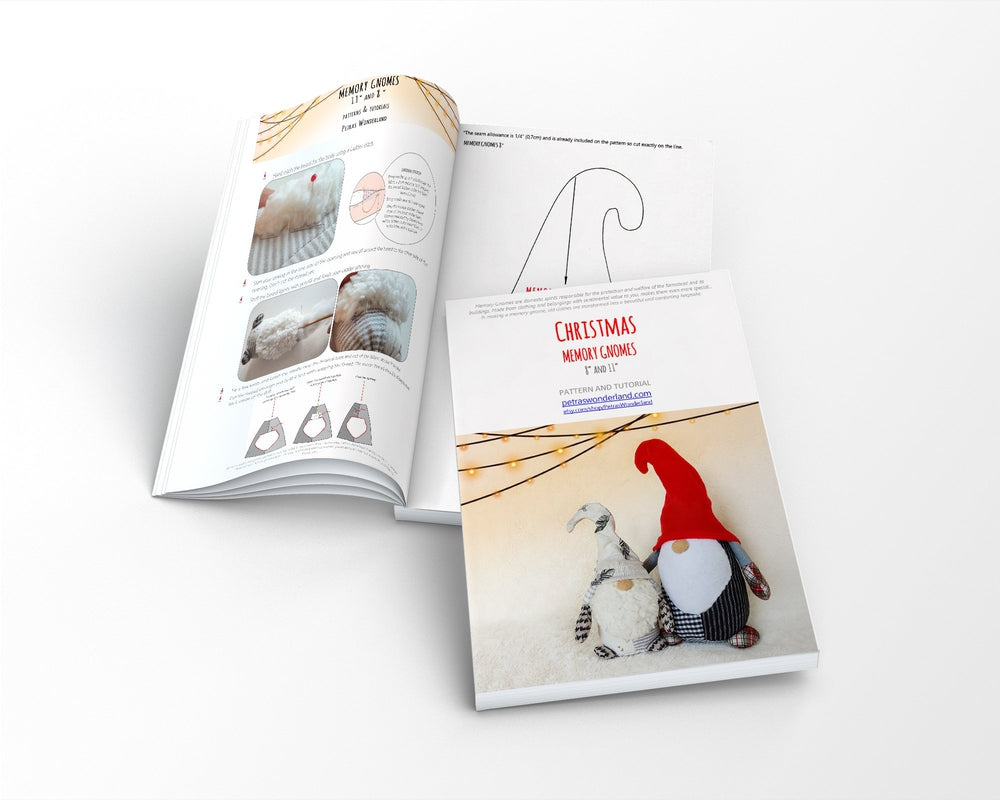Christmas Memory Gnomes - PDF toy sewing patterns and tutorials 06