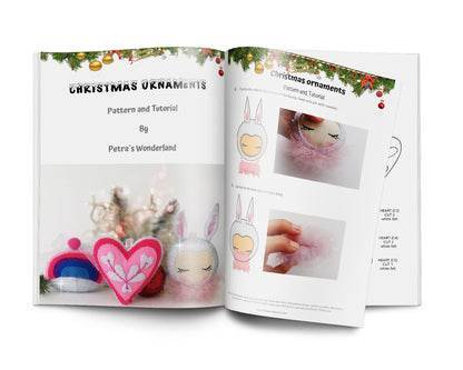 Christmas Ornaments - PDF doll sewing pattern and tutorial 04